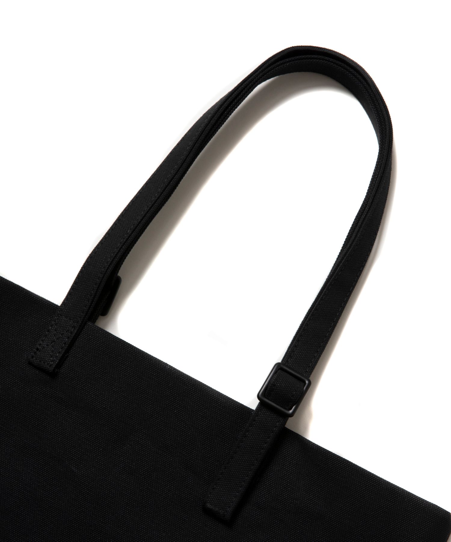 COOTIE PRODUCTIONS トートバッグ COOTIE PRODUCTIONS - Canvas Tote Bag (BLACK) / ロゴ プリント