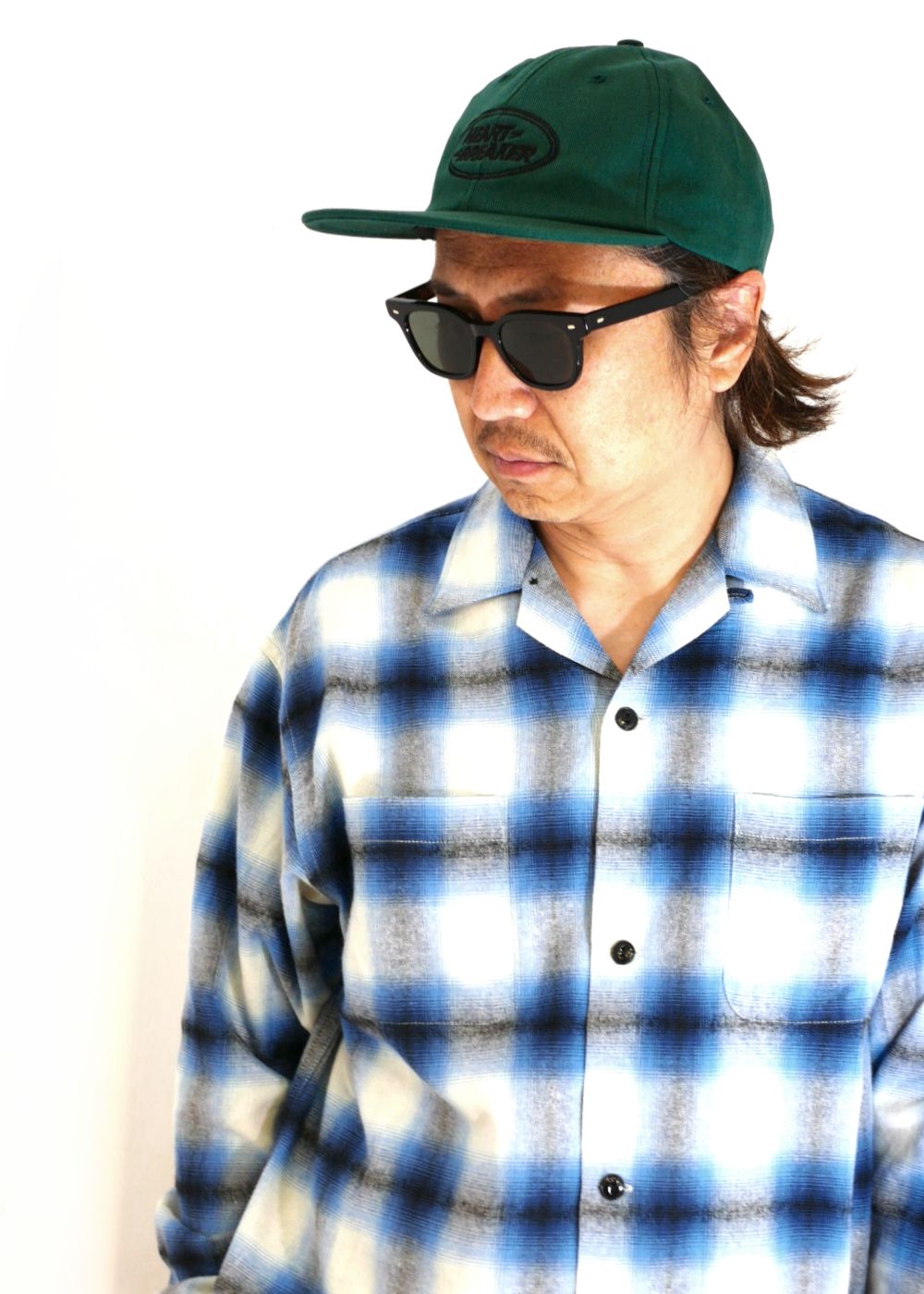 【ラスト1点】COOPESRTOWN Ex.BASEBALL CAP "CREG" (GREEN) / パロディーロゴ ベースボールキャップ