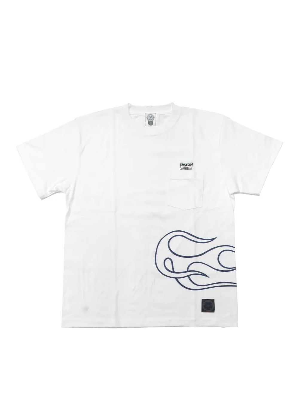 PRINT S/S TEE (WHITE) / アンライバルド コラボT