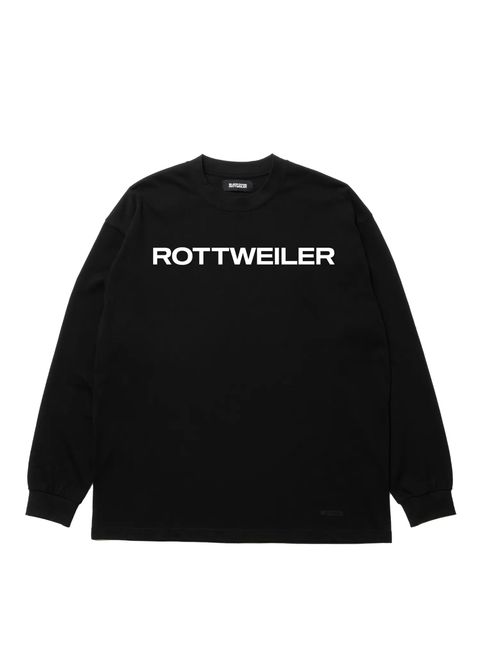 R9 LOGO LS TEE (BLACK) /  オリジナル Tシャツ