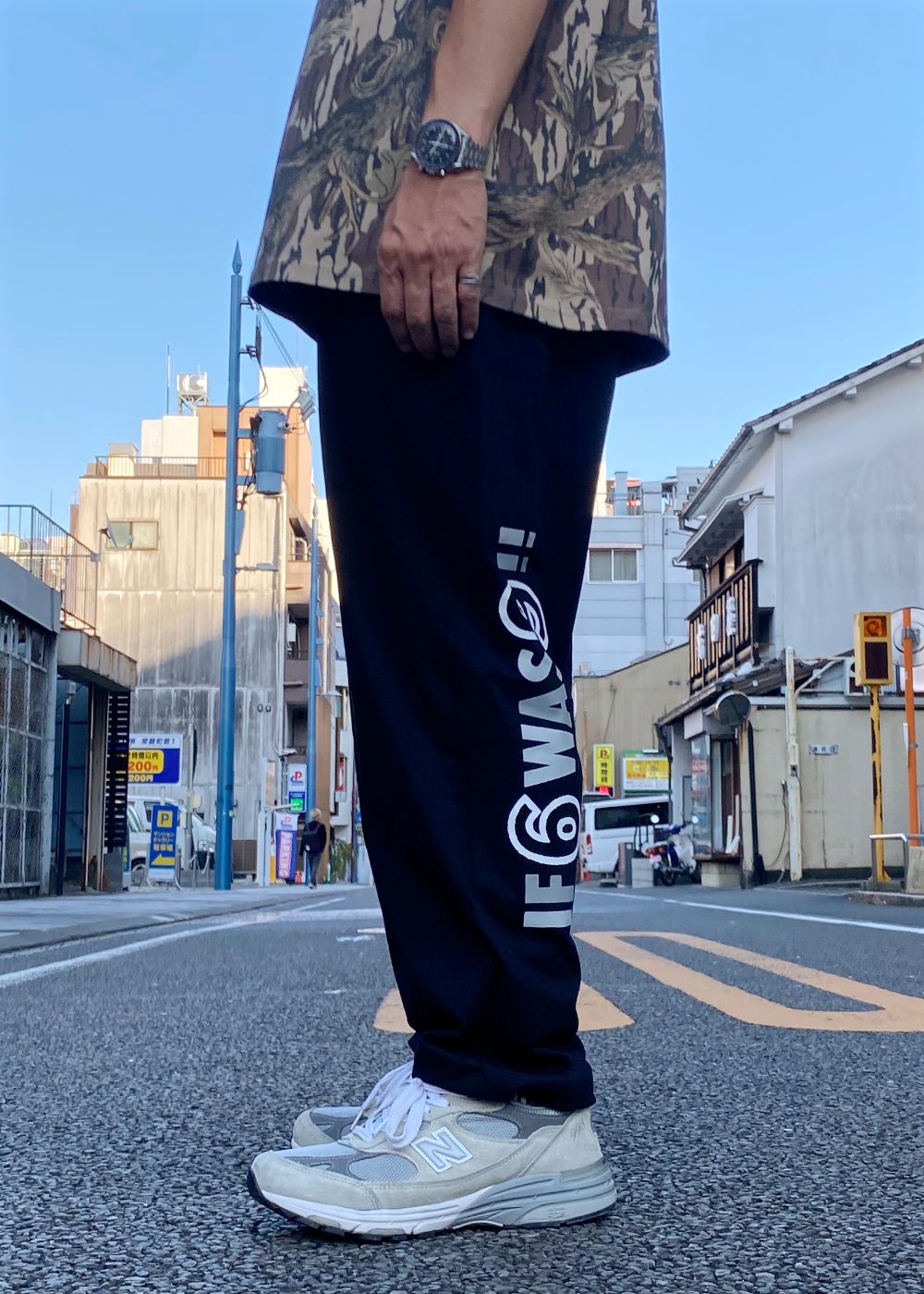 Original Jersey pant (BLACK) / 西浦徹 コラボ イージー パンツ