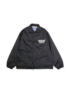 SC LOGO COACH JACKET (BLACK) / SC ロゴ オリジナル コーチジャケット