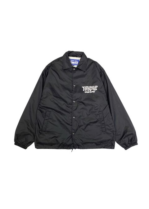 SC LOGO COACH JACKET (BLACK) / SC ロゴ オリジナル コーチジャケット