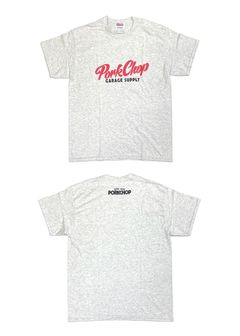 【ラスト1点】24 SCRIPT TEE (ASH) / 24スクリプト Tシャツ
