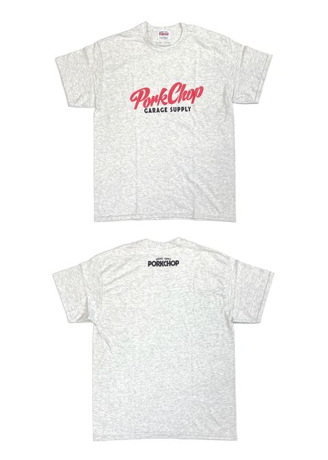 【ラスト1点】24 SCRIPT TEE (ASH) / 24スクリプト Tシャツ