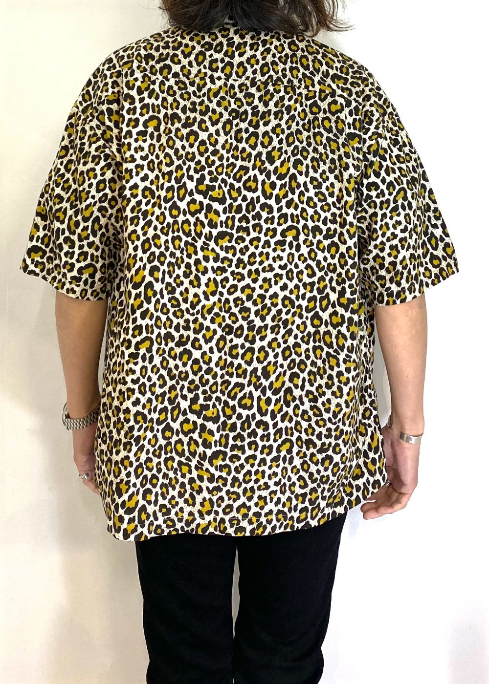 Leopard Print Flanne S.S Open Collar SH (BRT) / オリジナル レオパード アロハシャツ