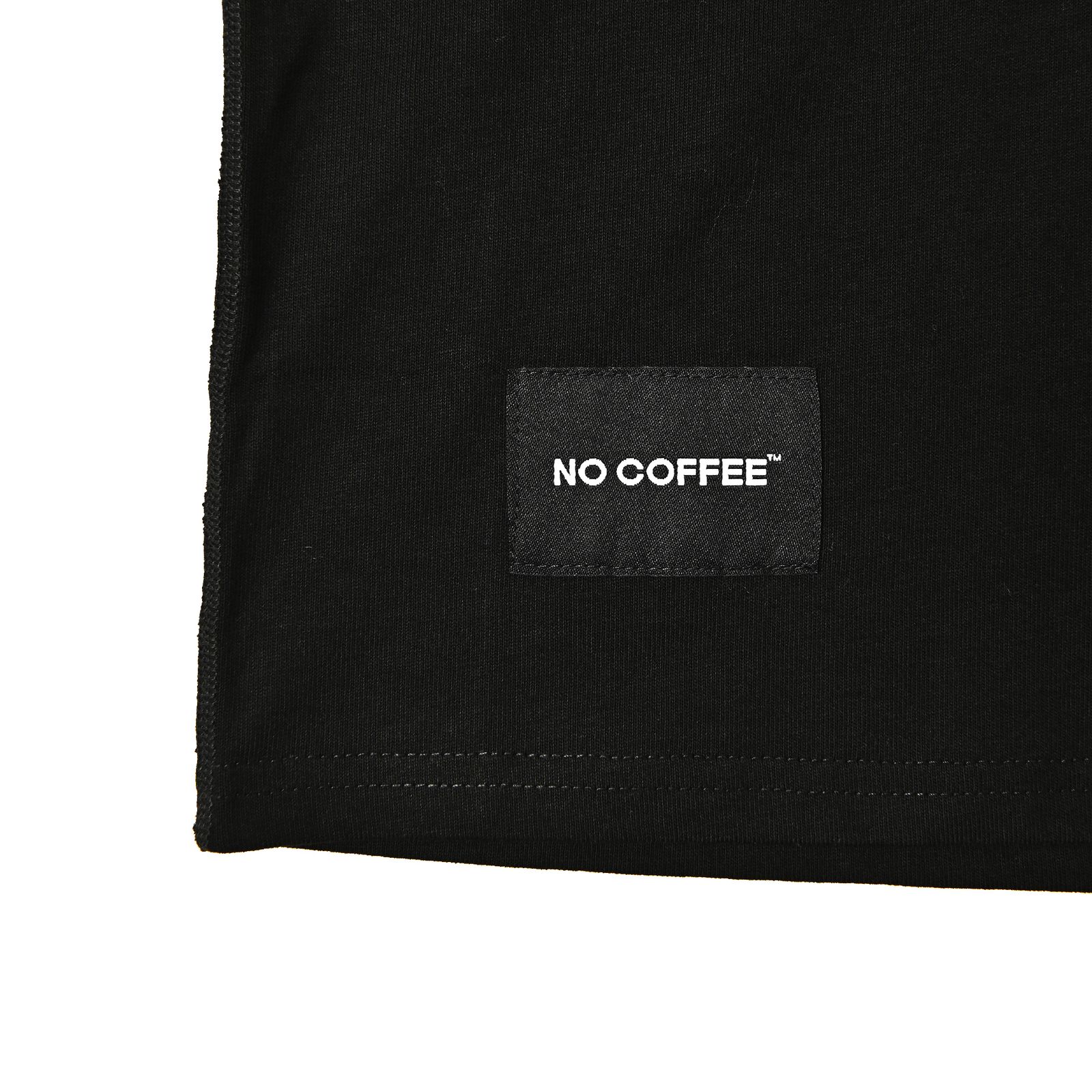 アウトライン刺繡S/S TEE (BLACK)
