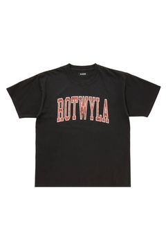 ROT TEE (BURGUNDY) / カレッジ ロゴ プリント Tシャツ