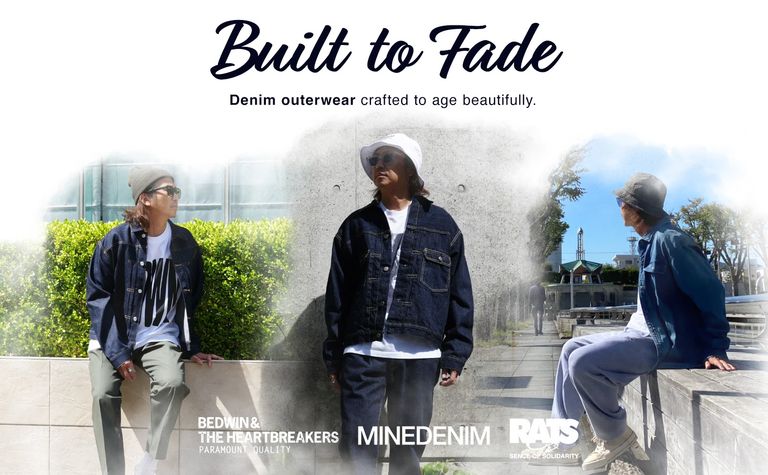 BUILT TO FADE / スタイル特集アップ致しました。