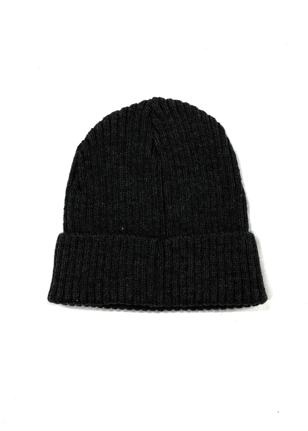 BV knit cap (BLACK) / ロゴ刺繍 ニット キャップ