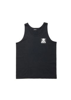 【ラスト1点】MARIA TANK TOP (BLACK) / プリント タンクトップ