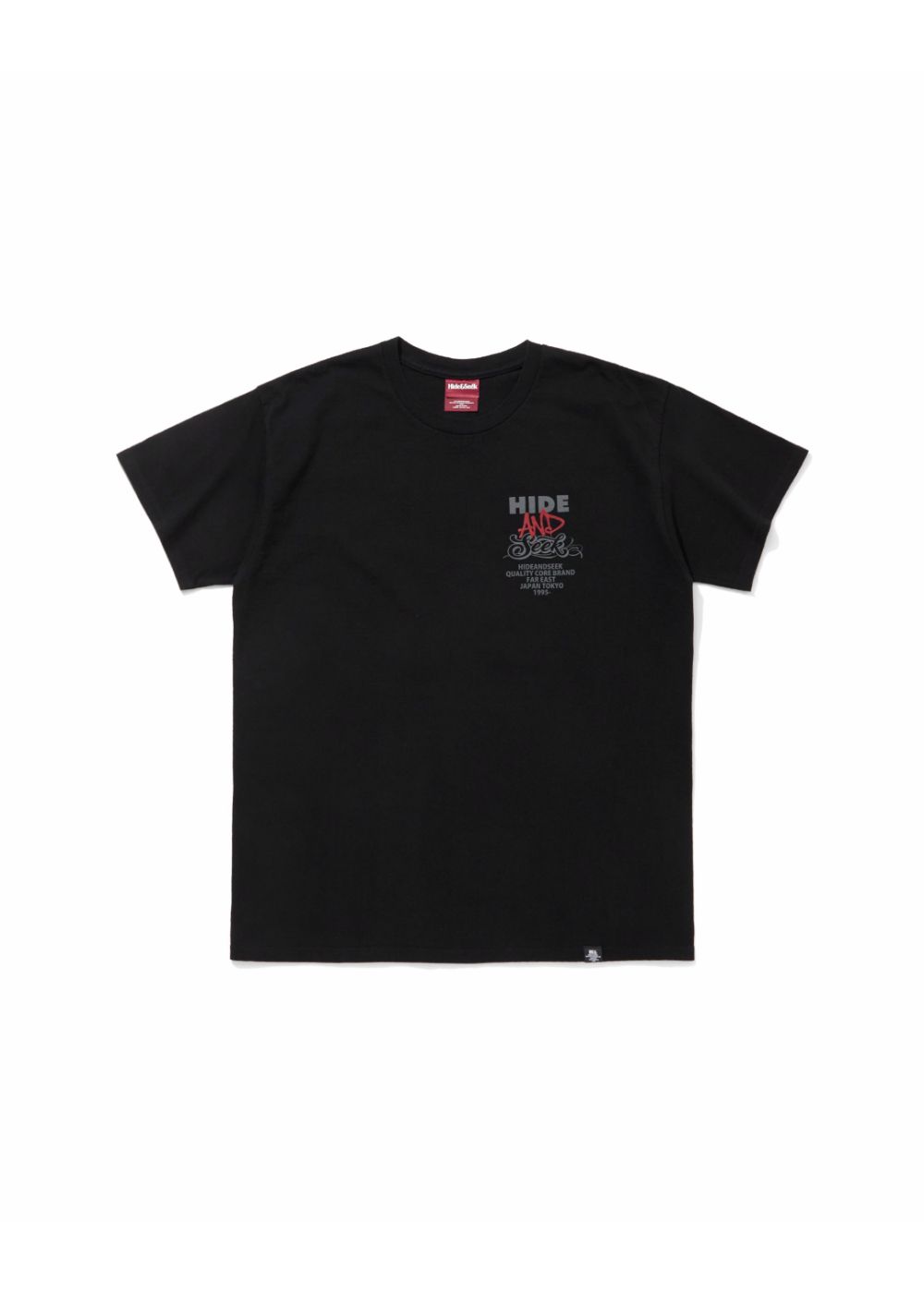 AND S/S Tee (BLACK) / ロゴ プリントTee