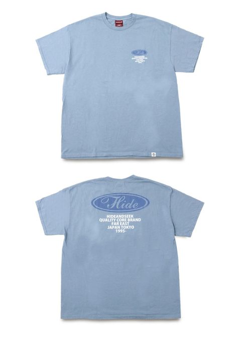 Circle Logo S/S Tee (D.BLUE) / ロゴ プリントTee