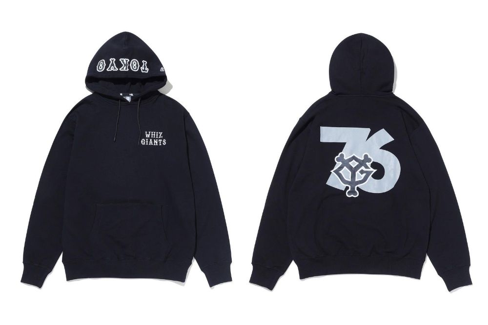 WHIZ LIMITED - ×YOMIURI GIANTS ×NEWERA HOODIE (BLACK) / 読売