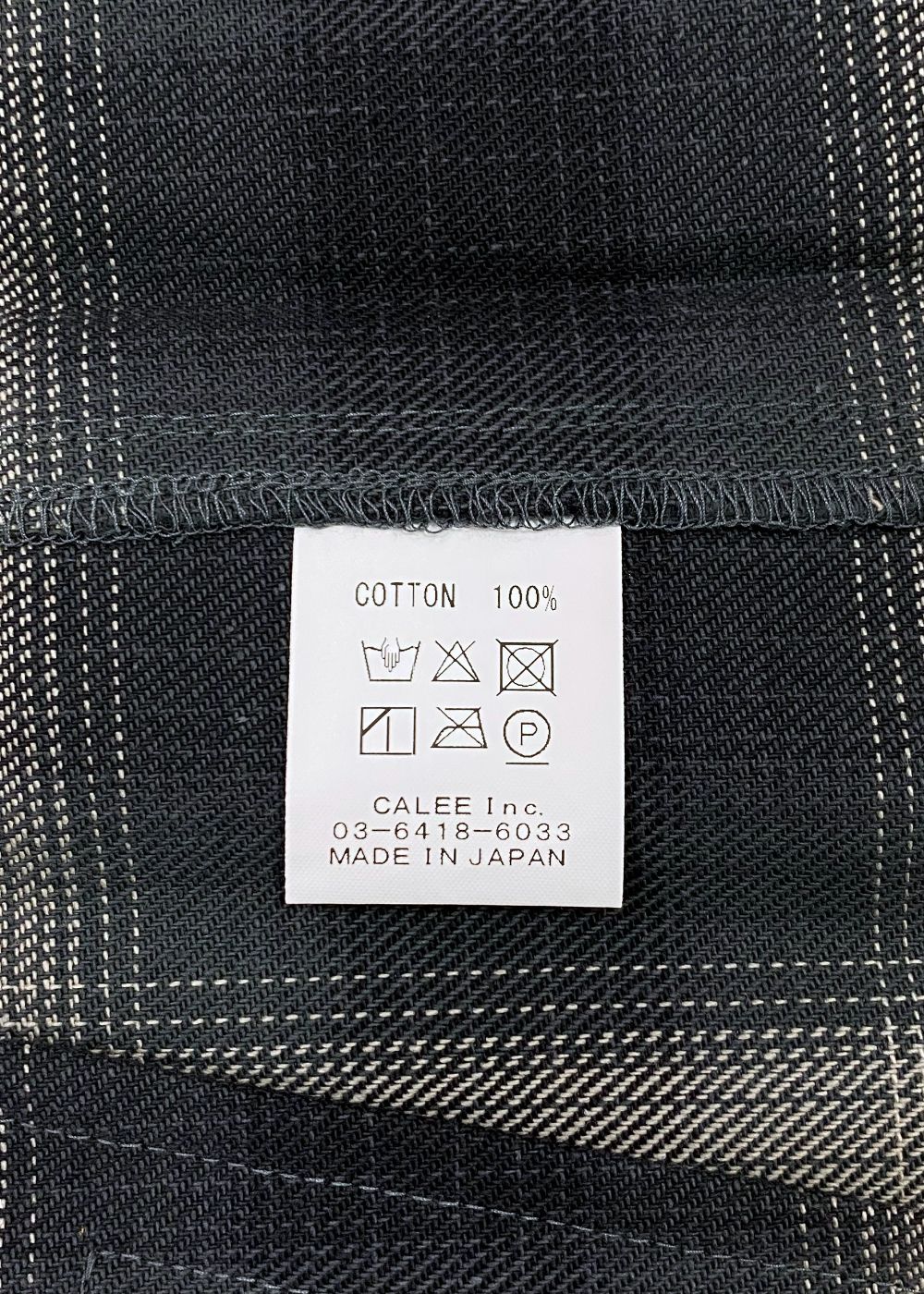 OMBRE CHECK SWINGTOP (BLACK) / オンブレチェック スイングトップ