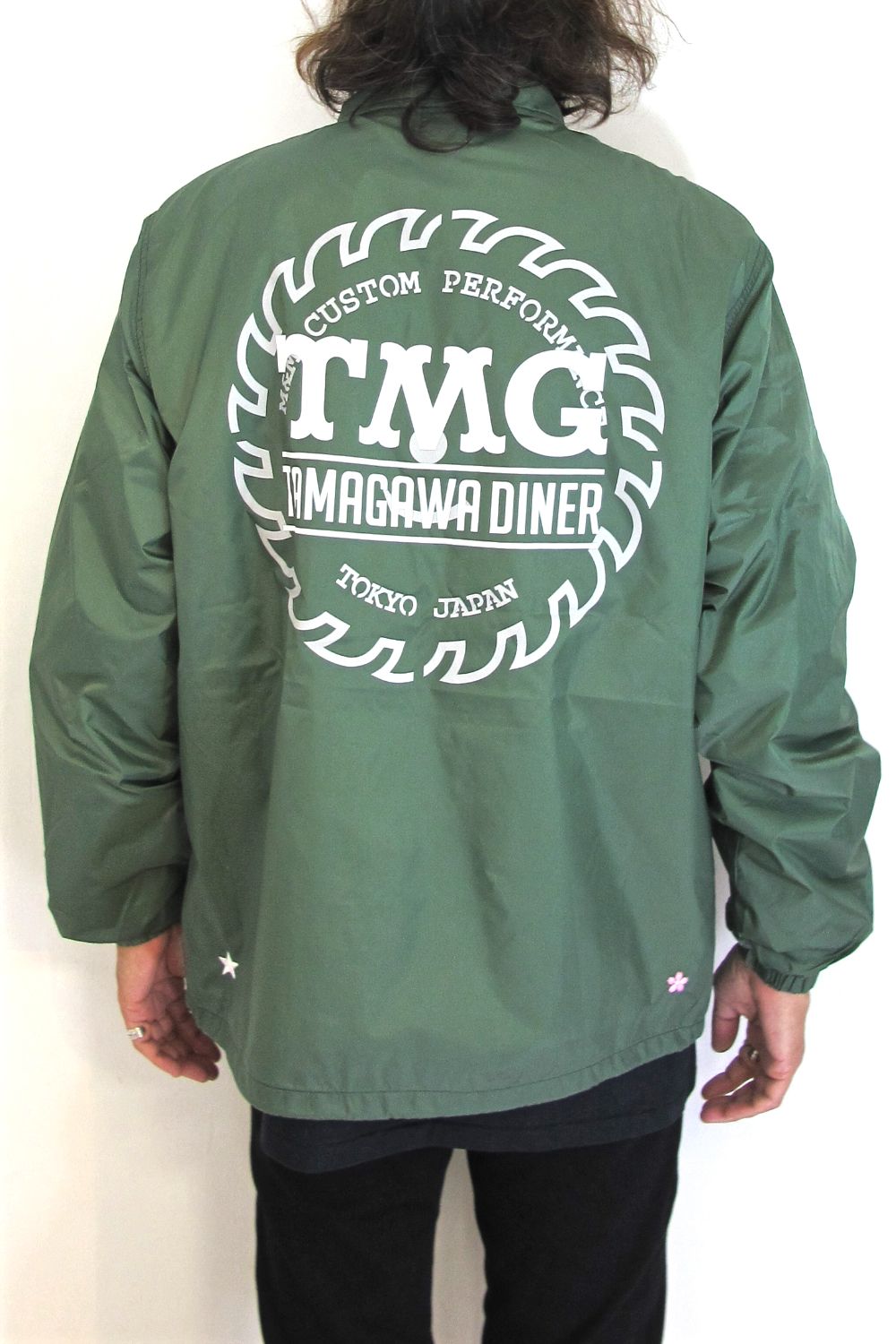 M&M CUSTOM PERFORMANCE - BOA WINDBREAKER (DARK GREEN) / ×TAMAGAWA