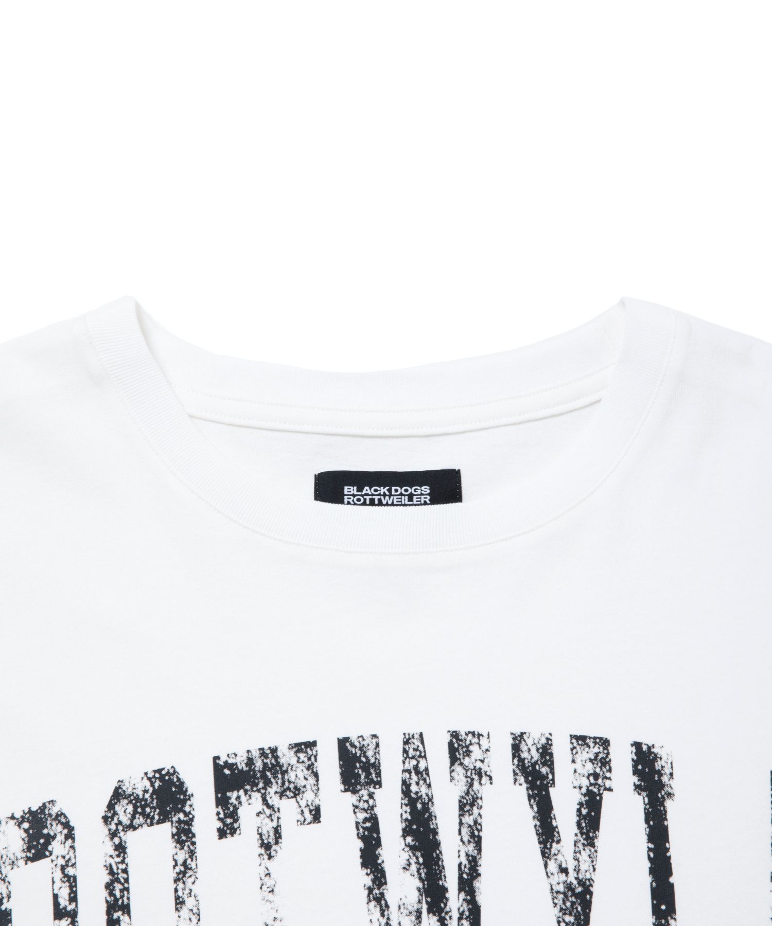 R9 ROTWYLA TEE (WHITE) / カレッジロゴ プリント オリジナル Tシャツ