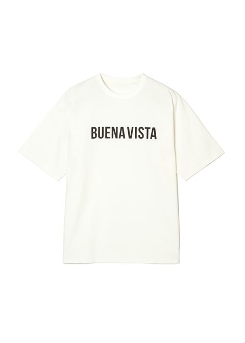 BUENA VISTA LOGO tee (WHITE) / ヘヴィーウェイト プリントTシャツ