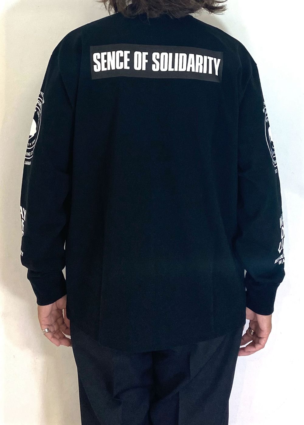 RATS - TWO WHEEL L/S TEE (BLACK) / 2ウィール ロング Tシャツ