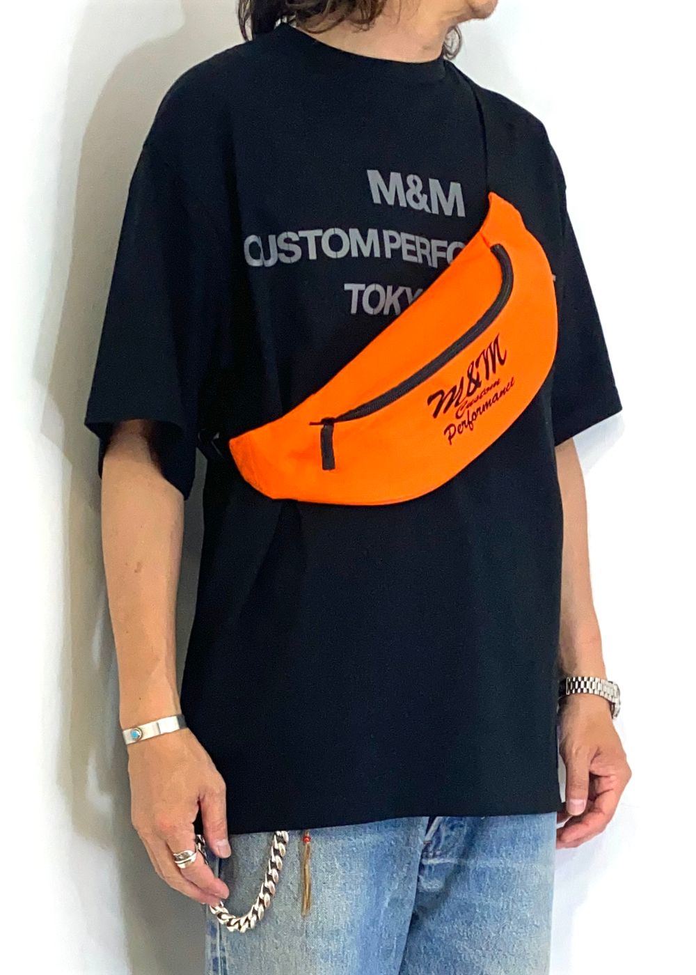 【ラスト1点】Belt Bag (ORANGE) / ボディーバッグ