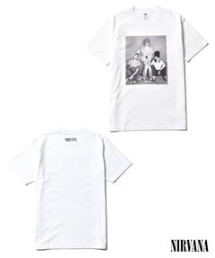 × Nirvana ''JF Photo'' Tee (WHITE) / ニルバーナ コラボフォトT