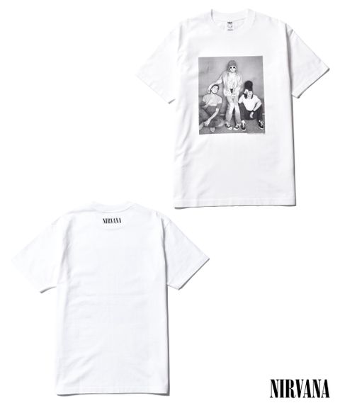 × Nirvana ''JF Photo'' Tee (WHITE) / ニルバーナ コラボフォトT