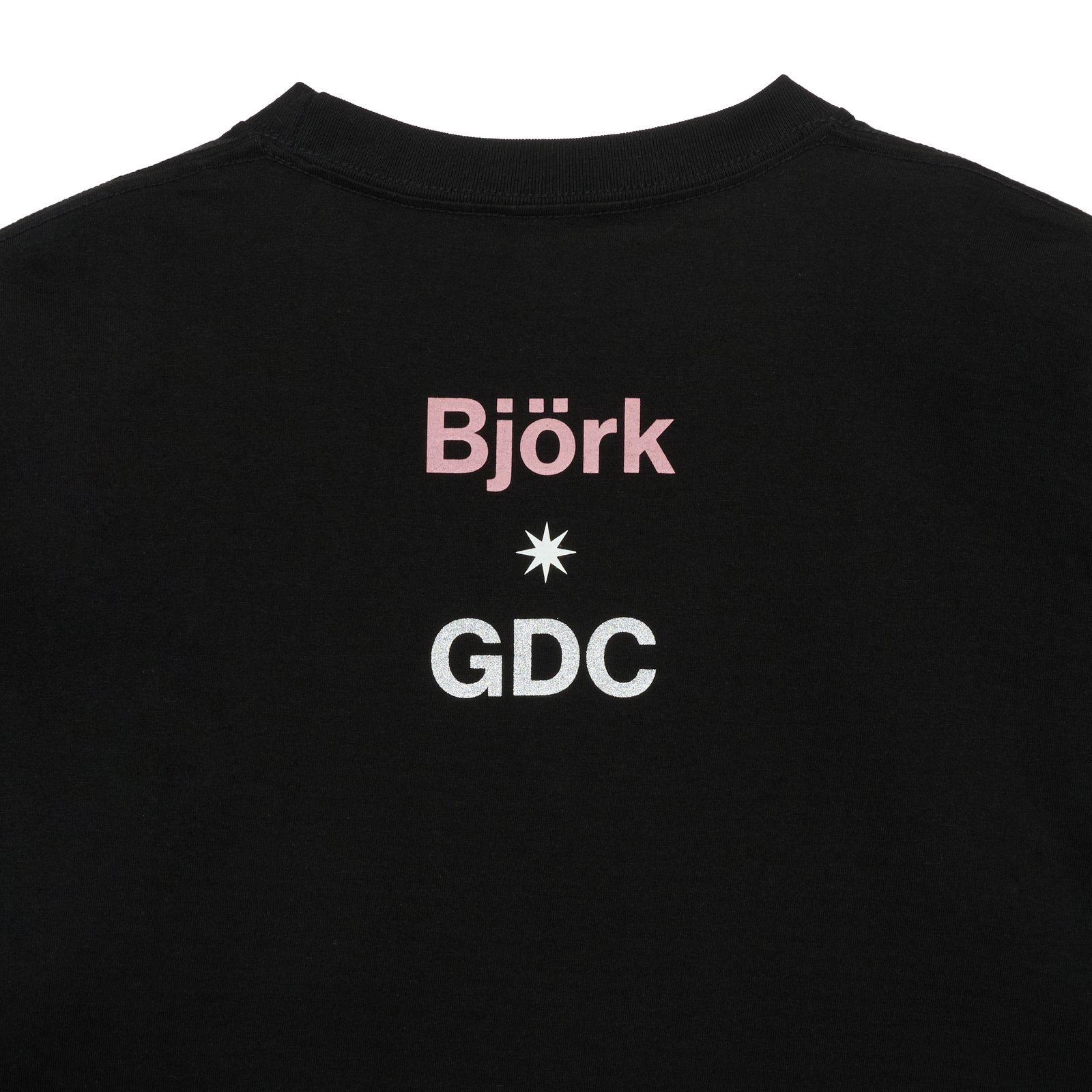 【Bjork by Kevin Cummins×GDC】Color Tee (BLACK) / ×Bjork by Kevin Cummins コラボ Tシャツ