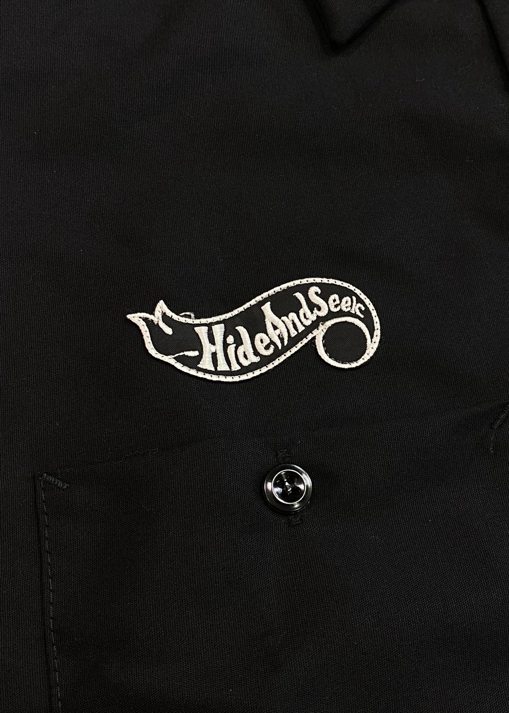 ×CARSERVICE Work L/S SHIRT (BLACK) / カーサービス ワークシャツ