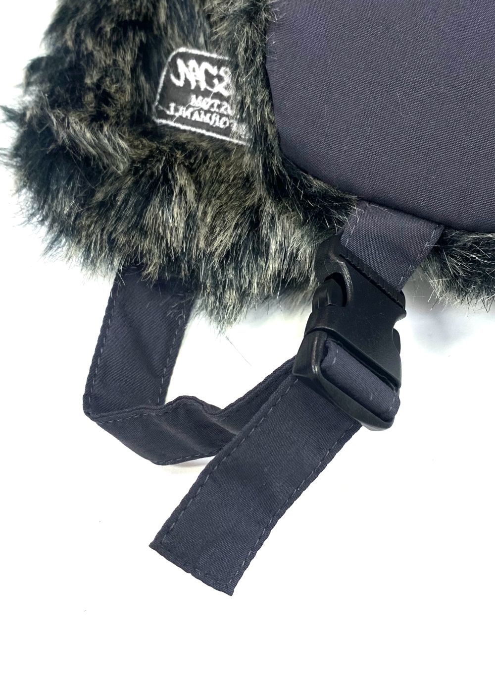 Fright Cap (DARK GRAY) / ロゴ刺繍 フライト キャップ