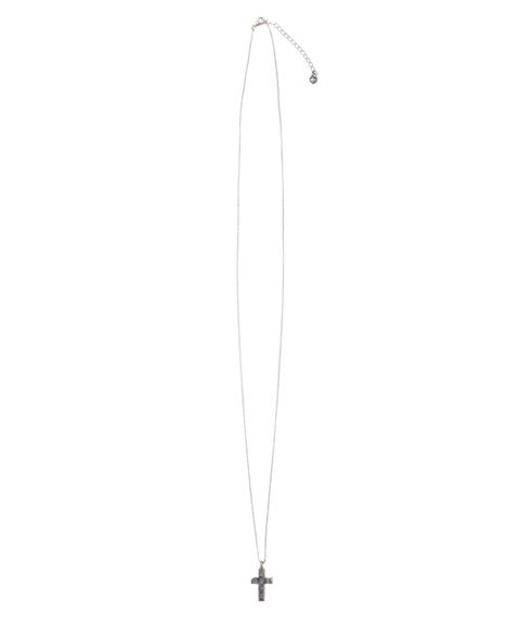 LONG DOG CHAIN ROSARIO (SILVER) / ドッグ チェーンロザリオ ロング ver.