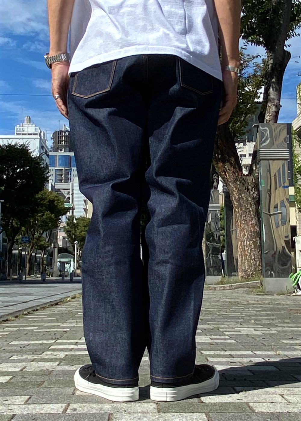 10L STRIGHT FIT DENIM PANTS "THUNDERS" (INDIGO) / 定番 デニム パンツ
