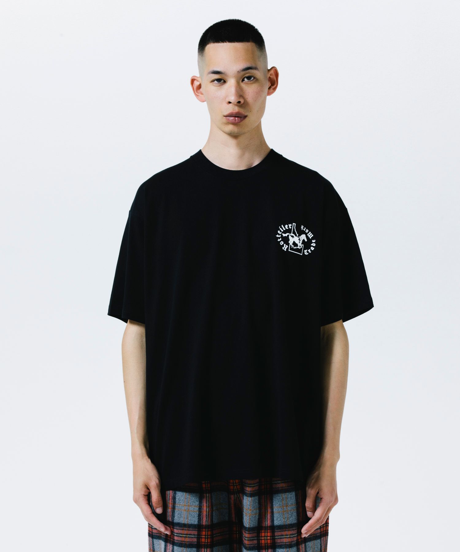 ROTTWEILER - HORSE TEE (BLACK) / プリント Tシャツ | LOOPHOLE