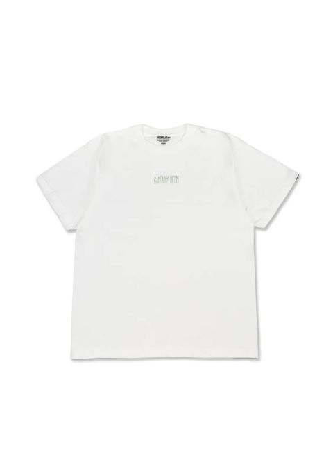 "OCEANSIDE DIVISION" US LOGO SS TEE  (WHITE) / ロゴ プリント Tシャツ