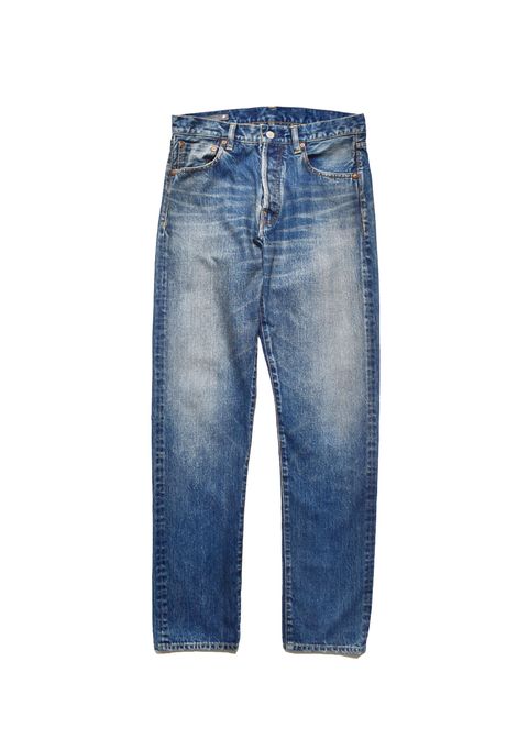 C.Straight 5pocket USD (USD) / ストレート ユーズド デニムパンツ