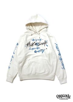 ×TENDERLOIN HOODED SWEATSHIRT-1 (OFF WHITE) / テンダーロイン コラボスウェットパーカー