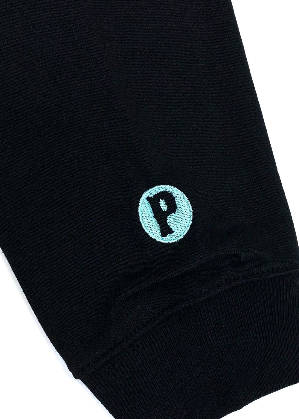 SC LOGO ZIP UP HOODIE (BLACK) / SC ロゴ スウェット ジップパーカー