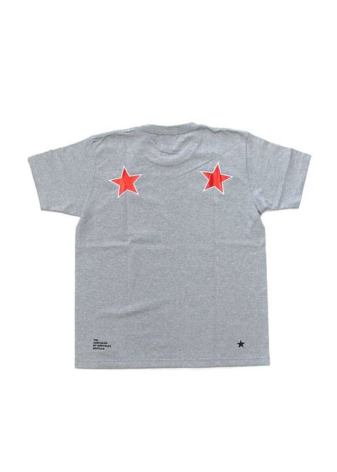 LIR BASIC STAR T (GRAY) / アンライバルド コラボT
