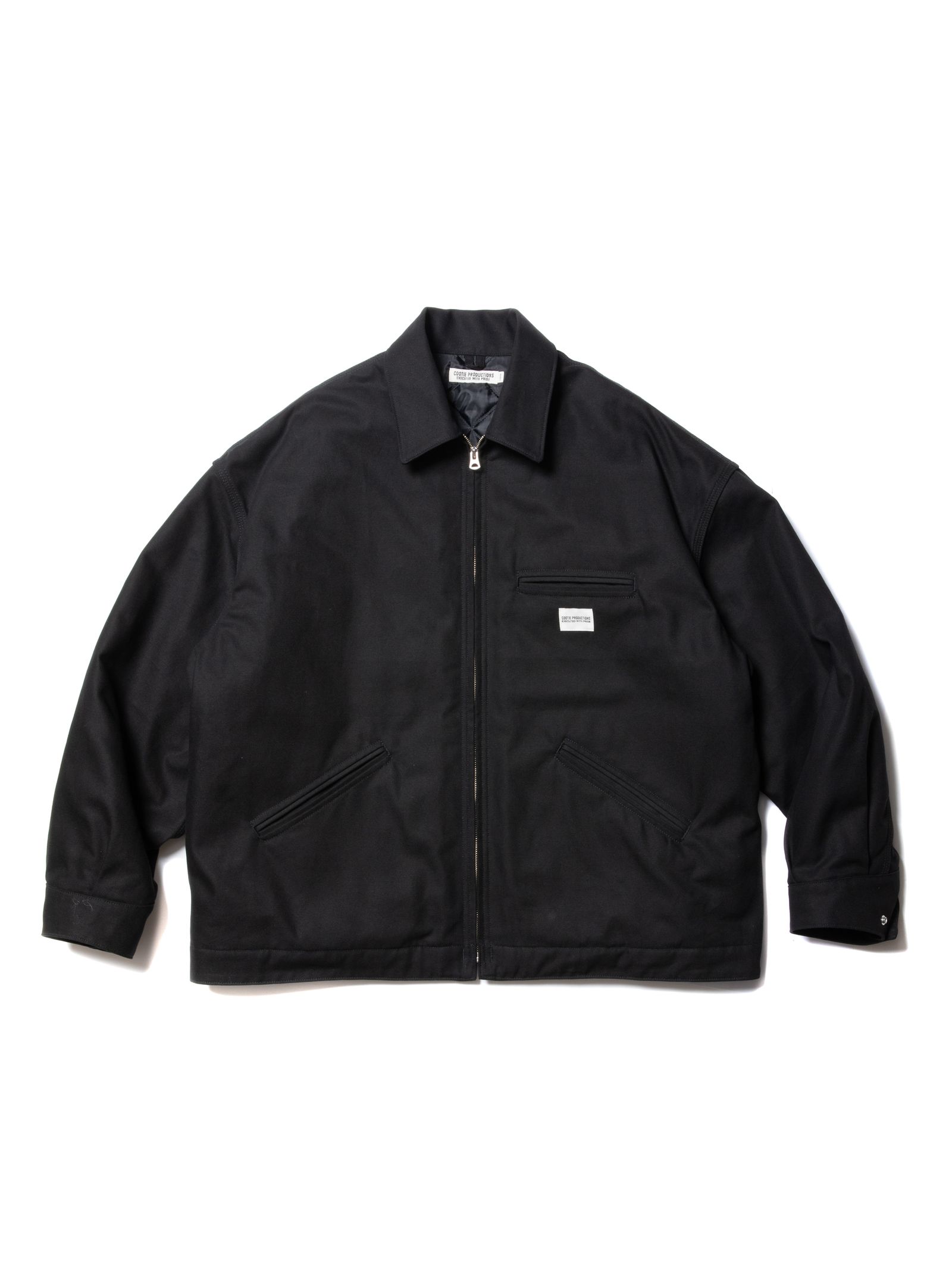 COOTIE PRODUCTIONS - Cotton OX Work Jacket (BLACK 