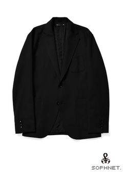 × SOPH Denim Tailored JKT (BLACK) / ソフ コラボテーラードジャケット