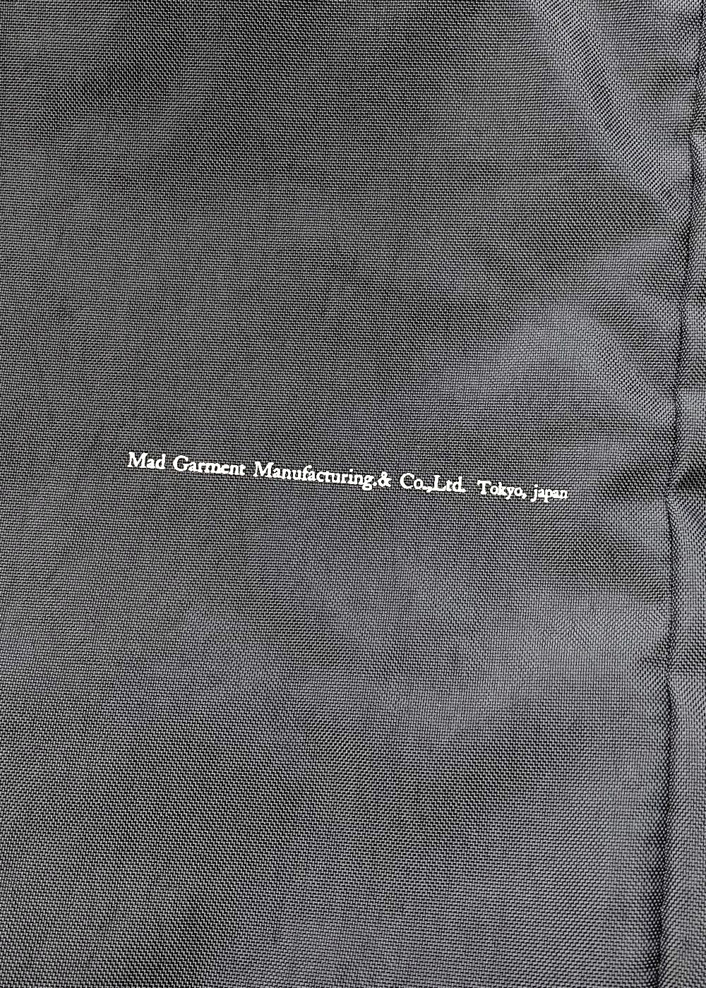 NYLON MINI TOTE BAG (CHARCOAL) / オリジナル ミニトートバッグ