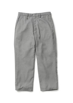 WIDE SLACKS (GRAY) / ワイドスラックス