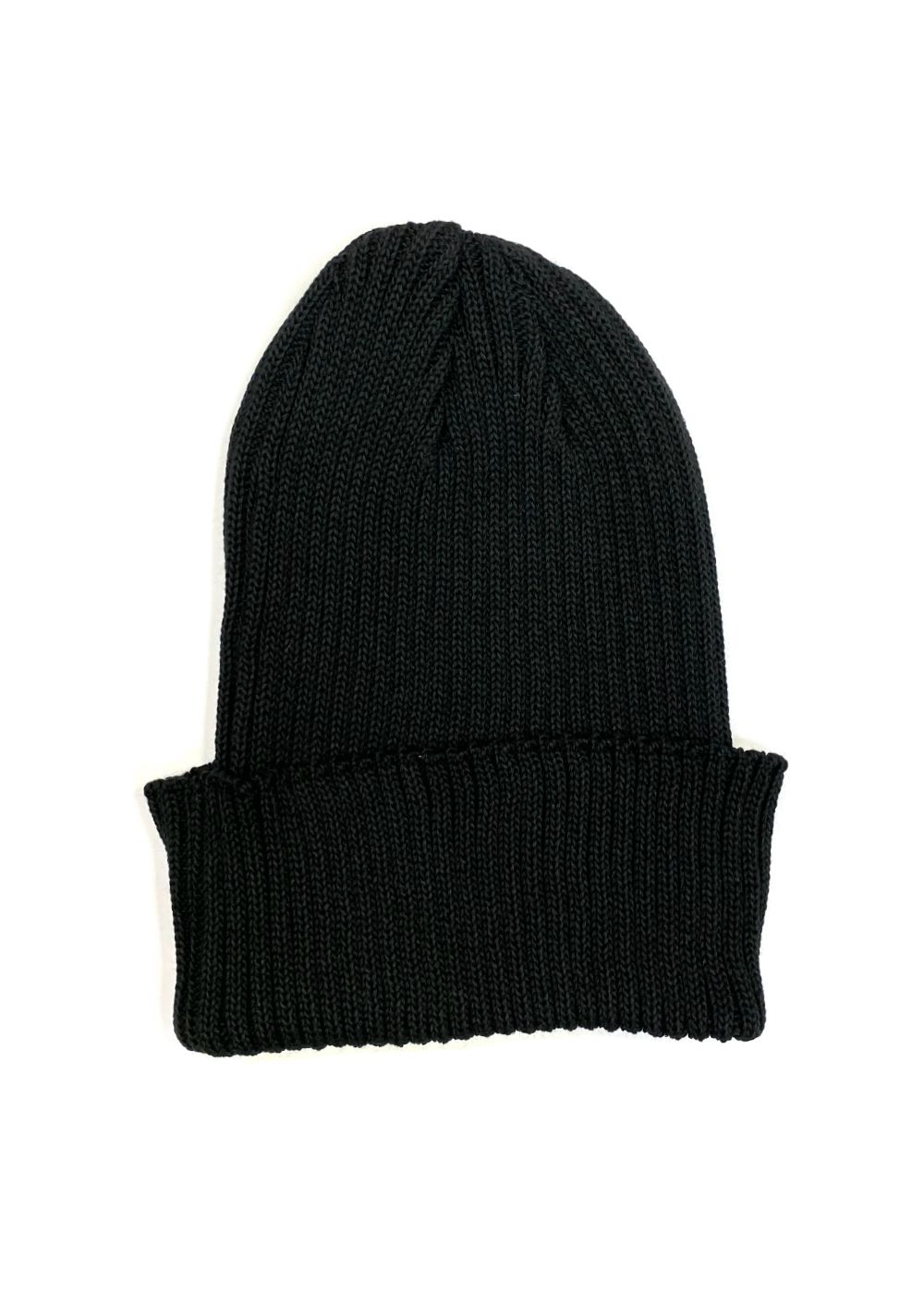 デニム略帽　幅広　60〜61㌢　w064 CAPTAINS HELM - COOLMAX® HELM WATCH CAP (BLACK) / クールマックス