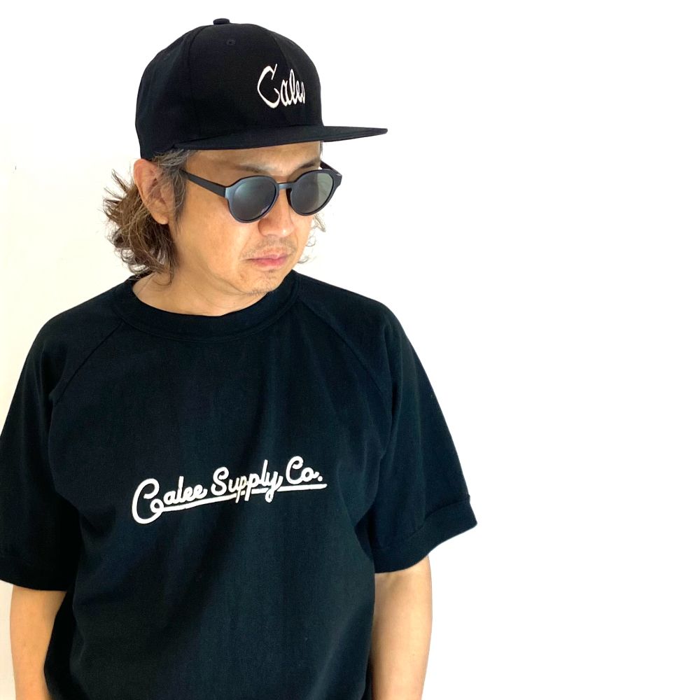 EMBROIDERY CALEE TWILL CAP (WHITE) / オリジナル ロゴ刺繍 キャップ