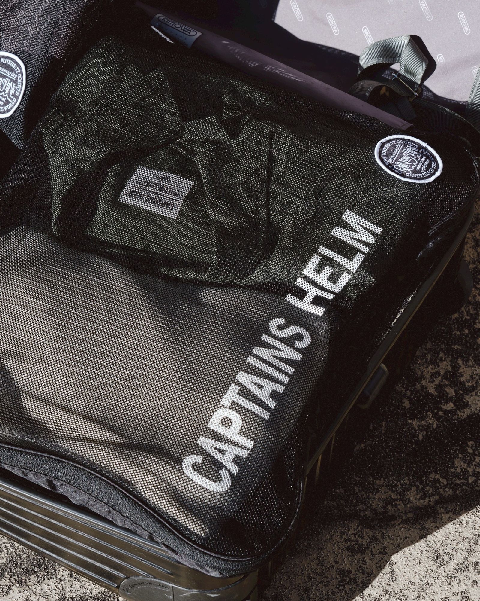 【ラスト1点】× RAIN OR SHINE TRAVEL POUCH SET (BLACK) / レインオアシャイン コラボ ポーチ セット