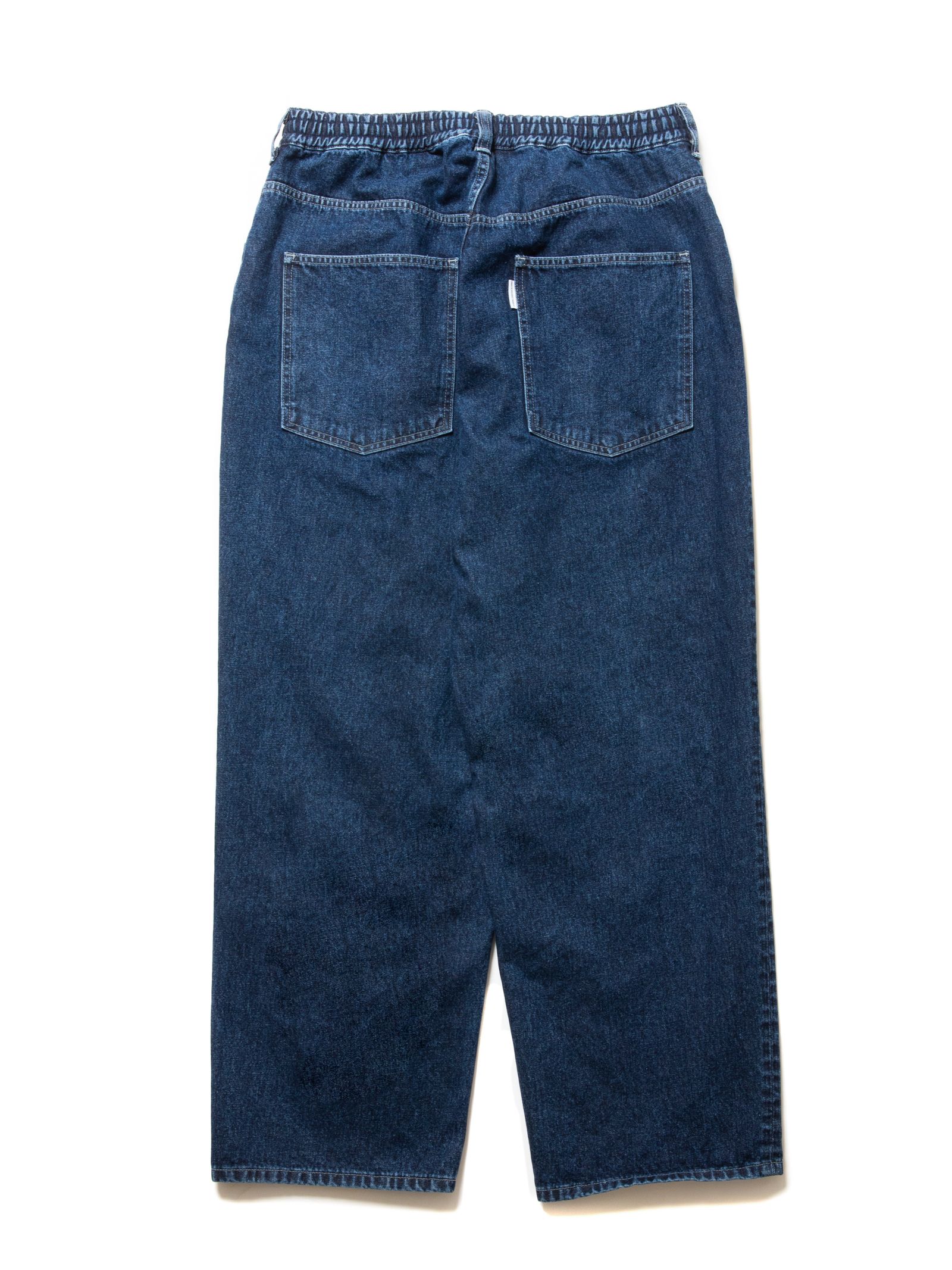 COOTIE PRODUCTIONS - 10.5oz Denim 5 Pocket Easy Baggy Pants (INDIGO FADE) /  バギーデニムパンツ / セットアップ可能 | LOOPHOLE