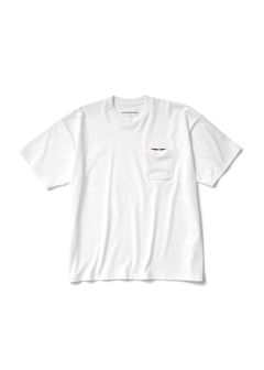 BANDANA TEE (WHITE) / バンダナ ポケット Tシャツ