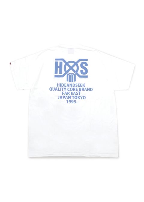 HS×BH S/S TEE (WHITE) / バウンティーハンター コラボ Tシャツ
