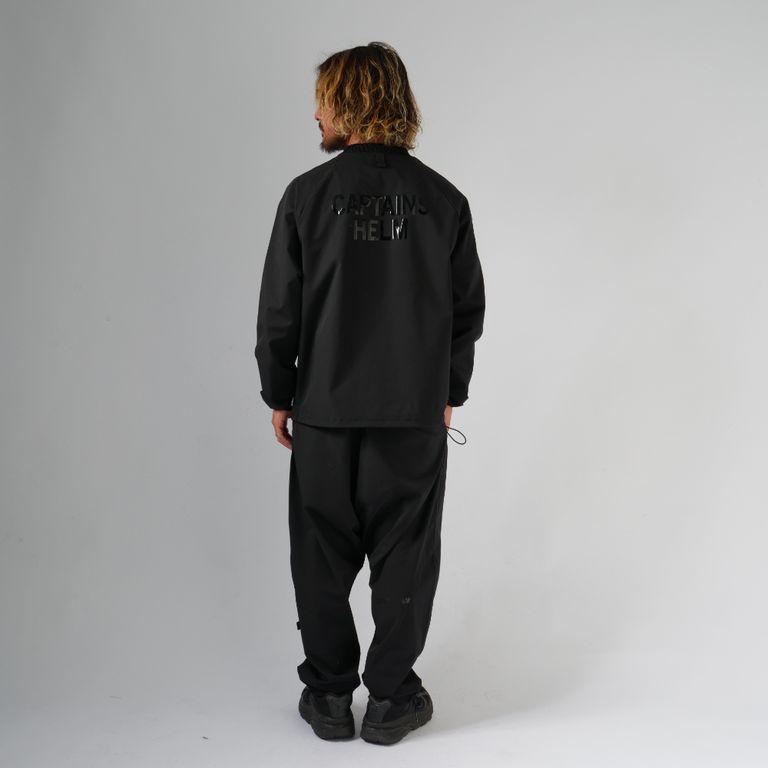 CAPTAINS HELM - SOLOTEX® ACTIVE P/O SHIRTS (BLACK) / テック クルー 