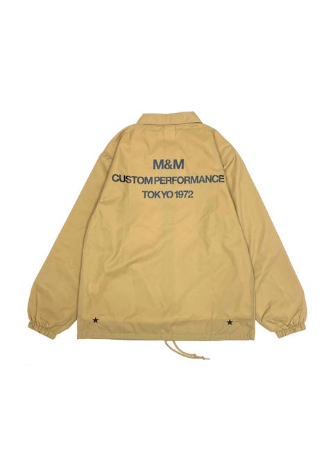 Coach Jacket (COYOTE) / プリント コーチジャケット
