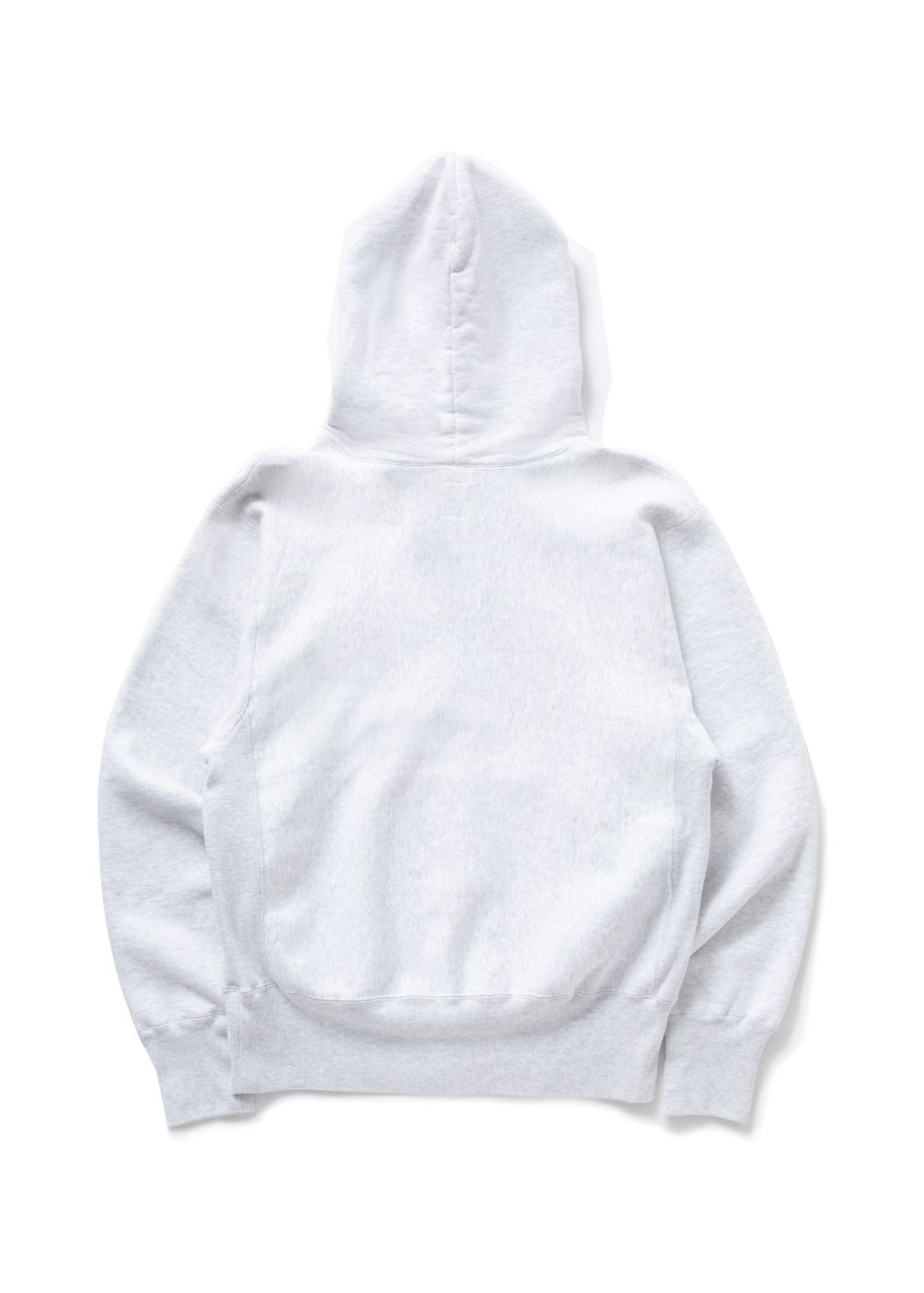 L/S HEAVY COTTON HOODED SWEAT "DAVID" (GRAY) / オリジナル スウェット パーカー